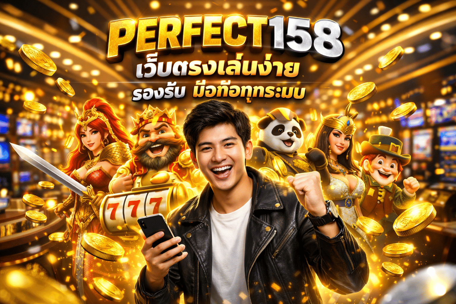 PERFECT158 เว็บตรงเล่นง่าย รองรับมือถือทุกระบบ