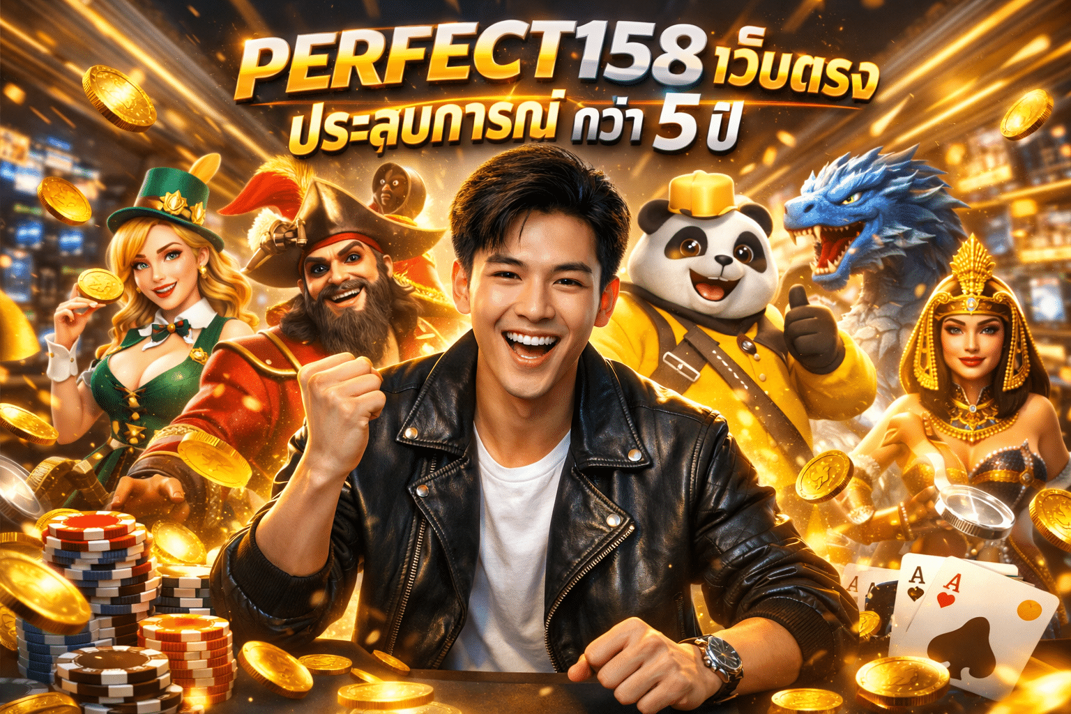 PERFECT158 เว็บตรงประสบการณ์กว่า 5 ปี