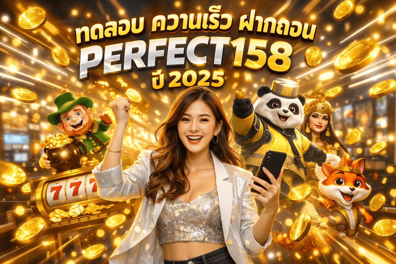 ทดสอบ ความเร็ว ฝากถอน PERFECT158 ปี 2025