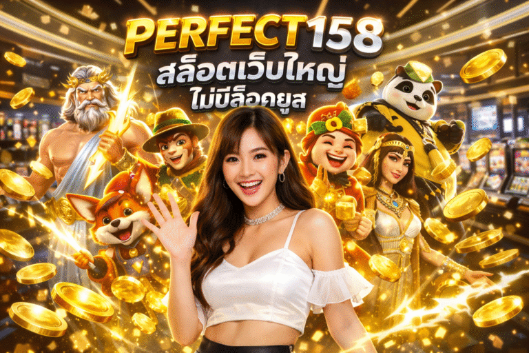 PERFECT158 สล็อตเว็บใหญ่ ไม่มีล็อคยูส